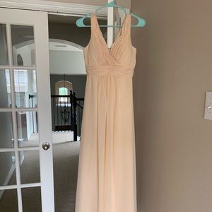 Bridesmaid Dress-champagne size 2